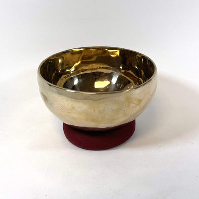 Golden Bronze Singing Bowl