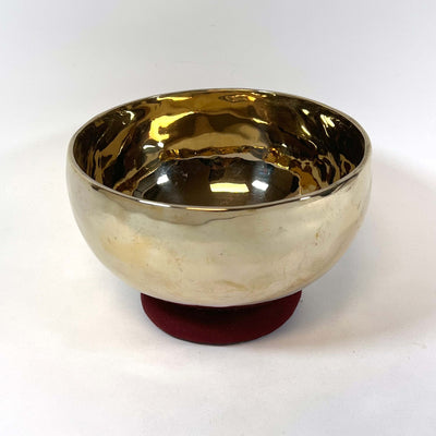 Golden Bronze Singing Bowl