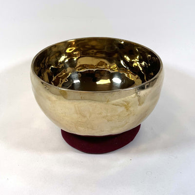 Golden Bronze Singing Bowl