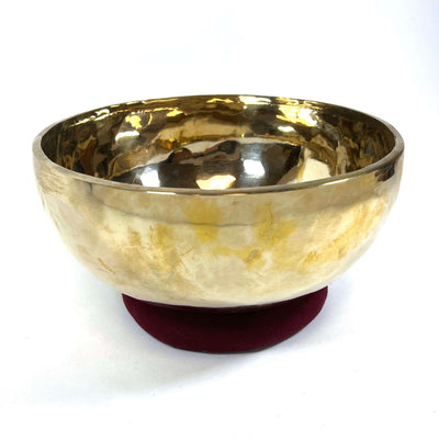 Golden Bronze Singing Bowl