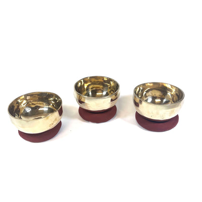 Bronze Matte Singing Bowl Set