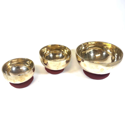 Bronze Matte Singing Bowl Set