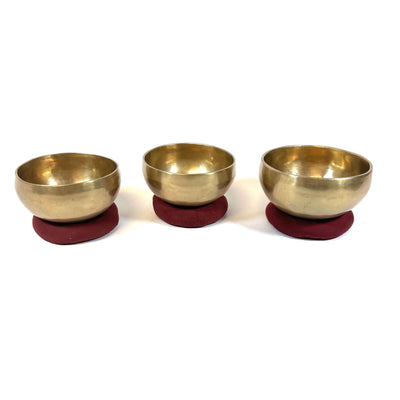 Bronze Matte Singing Bowl Set