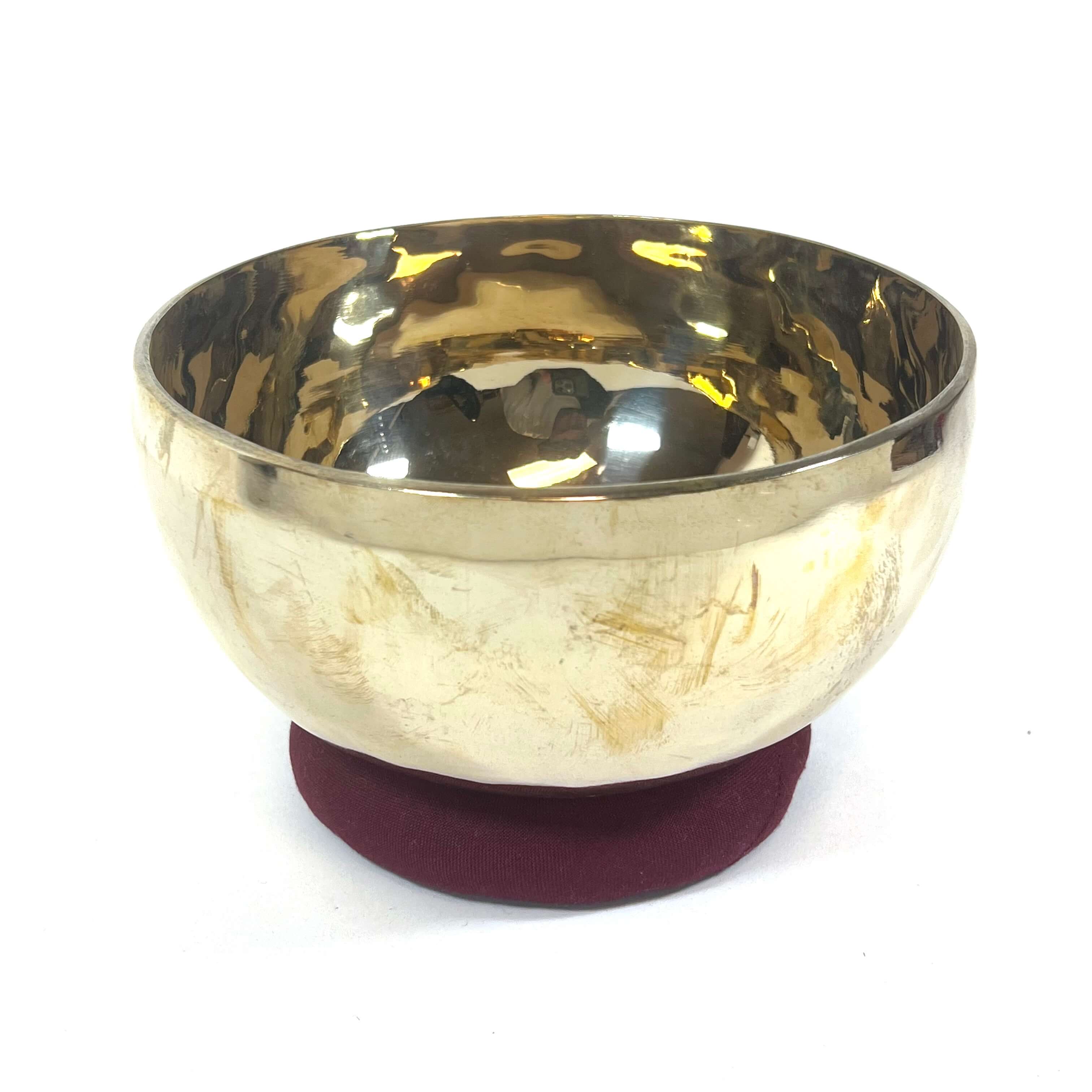 Golden Bronze Singing Bowl