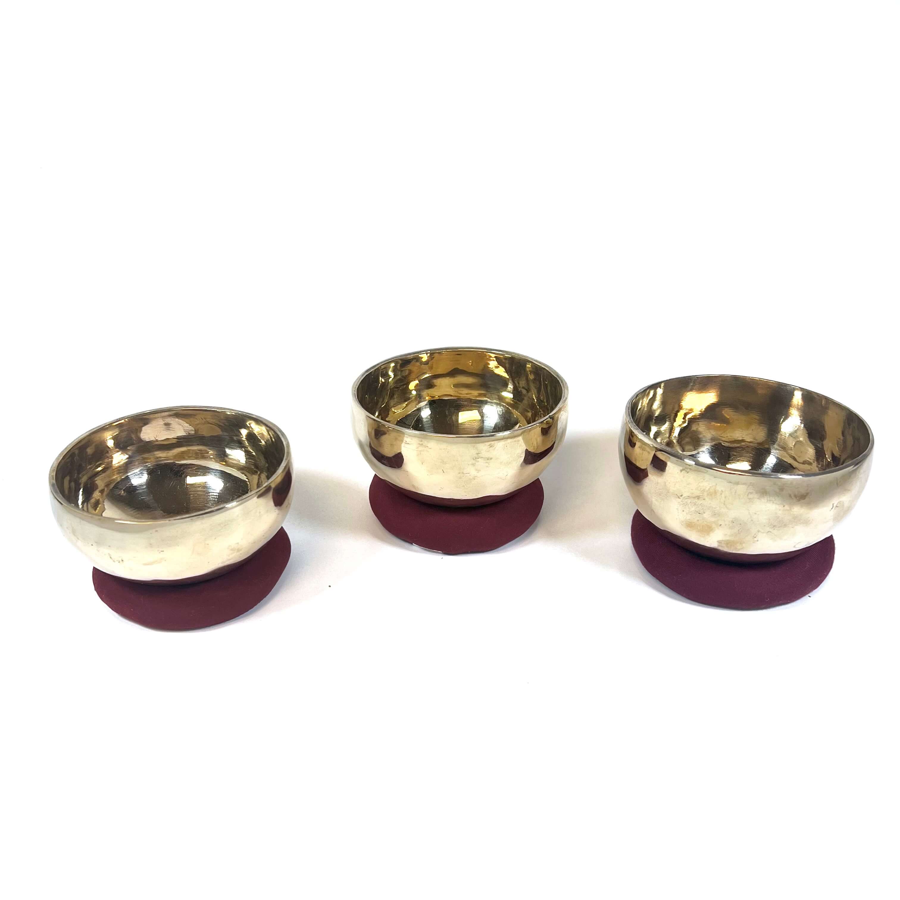 Bronze Matte Singing Bowl Set