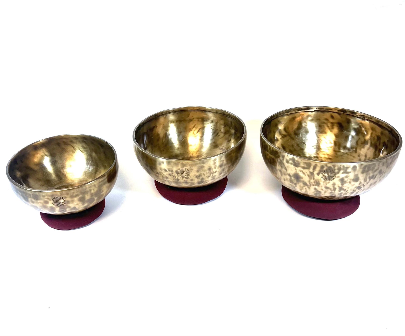 Bronze Matte Singing Bowl Set