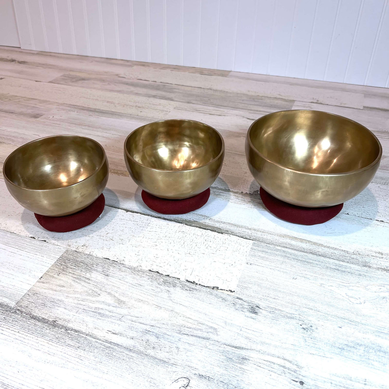Bronze Matte Singing Bowl Set