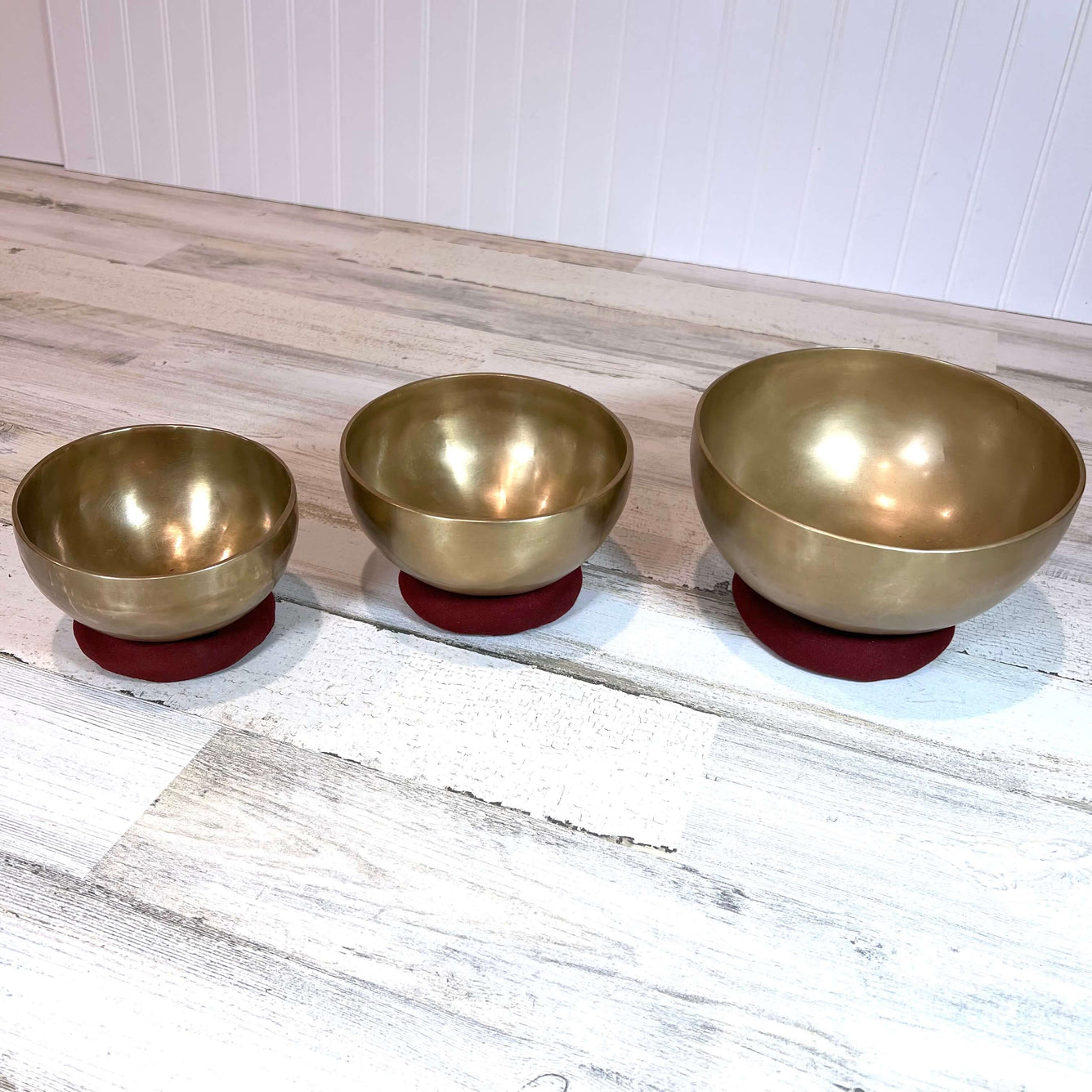 Bronze Matte Singing Bowl Set
