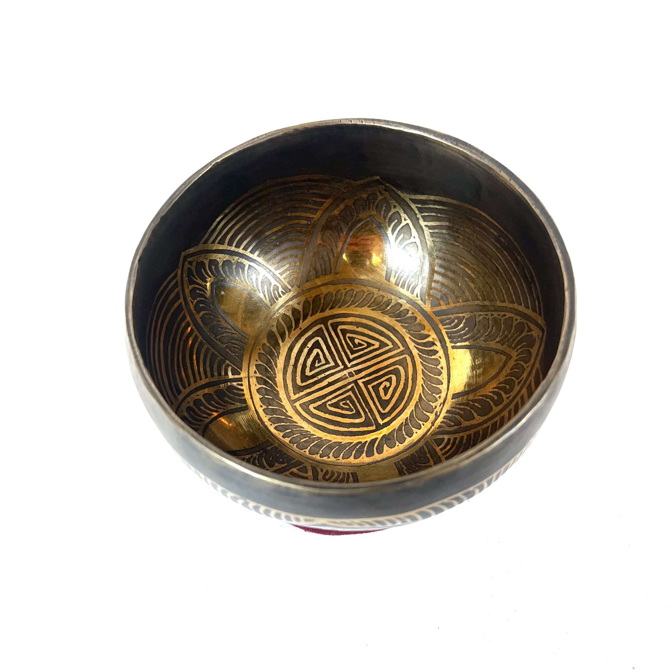 Tibetan Singing Bowl Inside