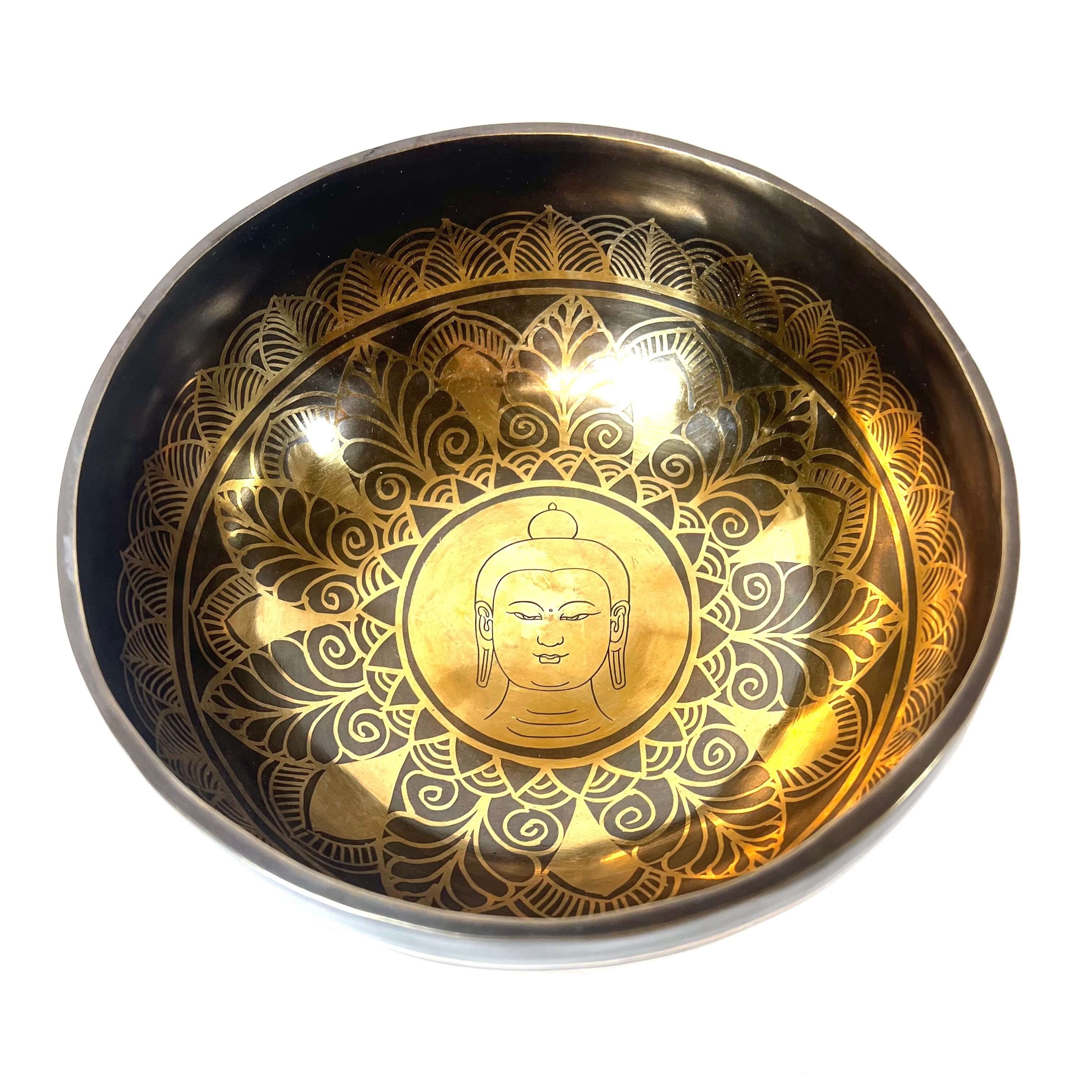 Tibetan Singing Bowl Inside