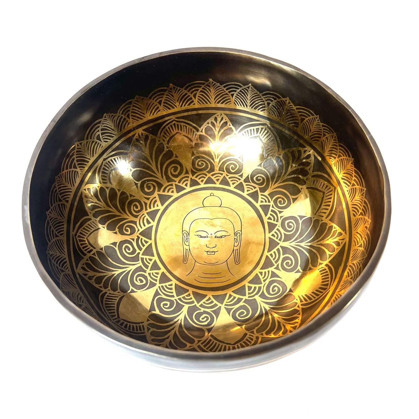 Tibetan Singing Bowl Inside