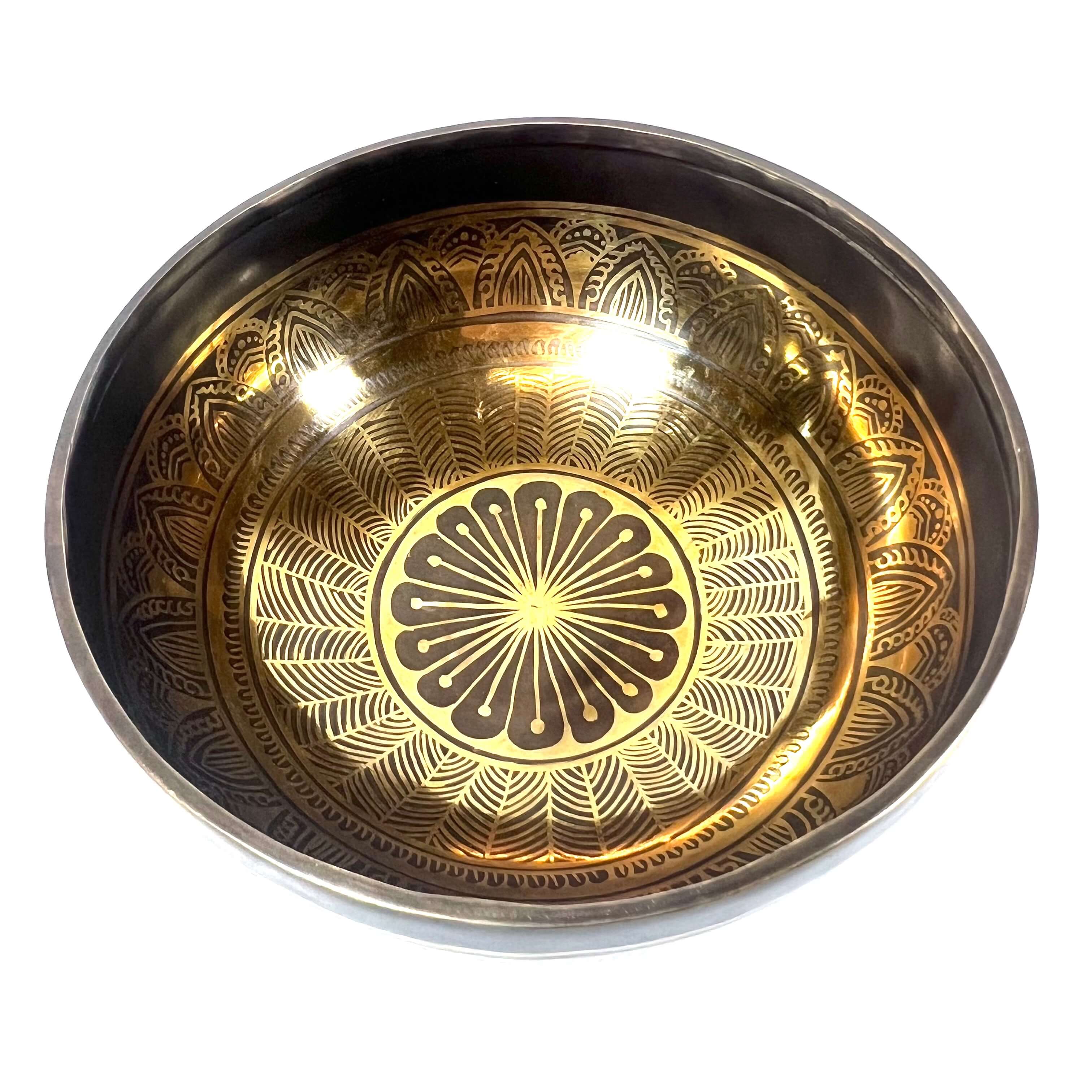 Tibetan Singing Bowl Inside