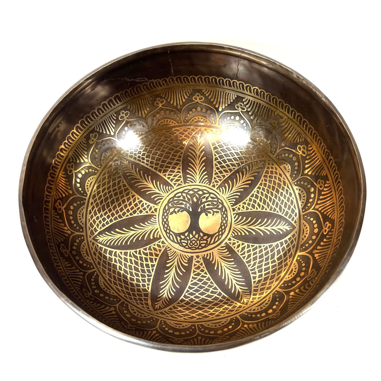Tibetan Singing Bowl Inside