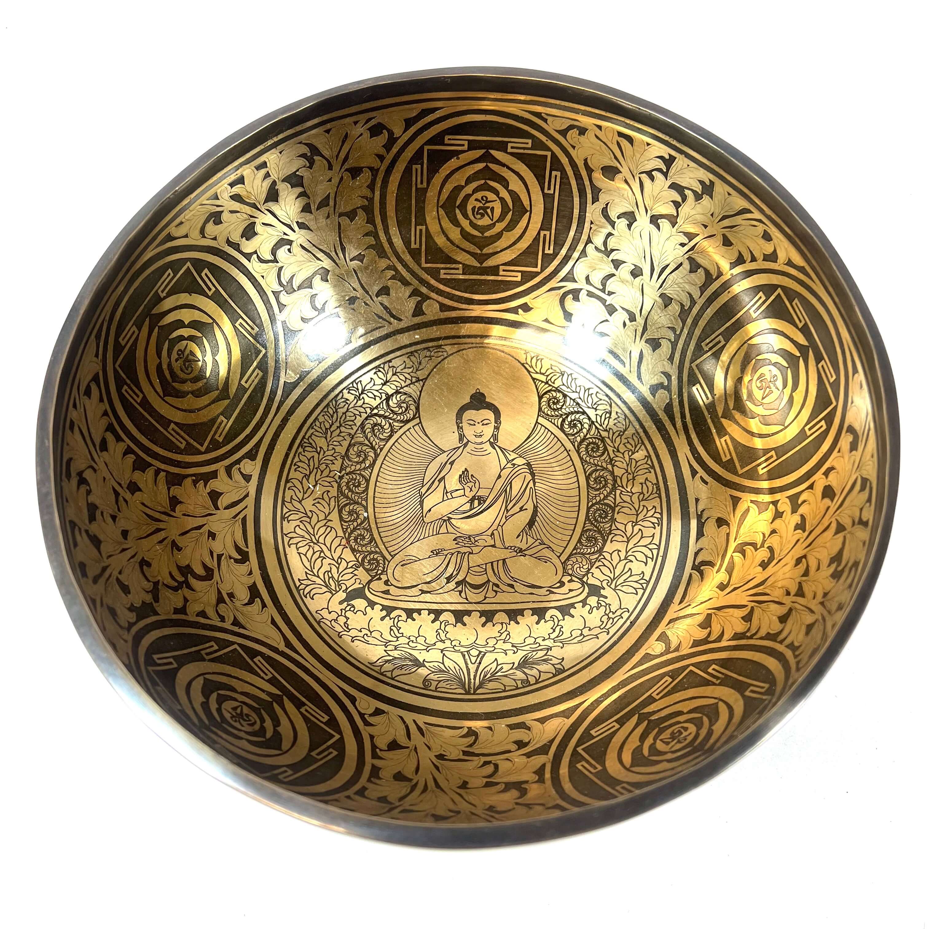 Tibetan Singing Bowl Inside