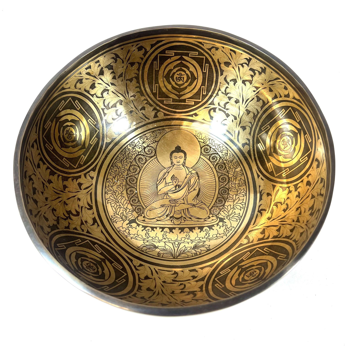 Tibetan Singing Bowl Inside