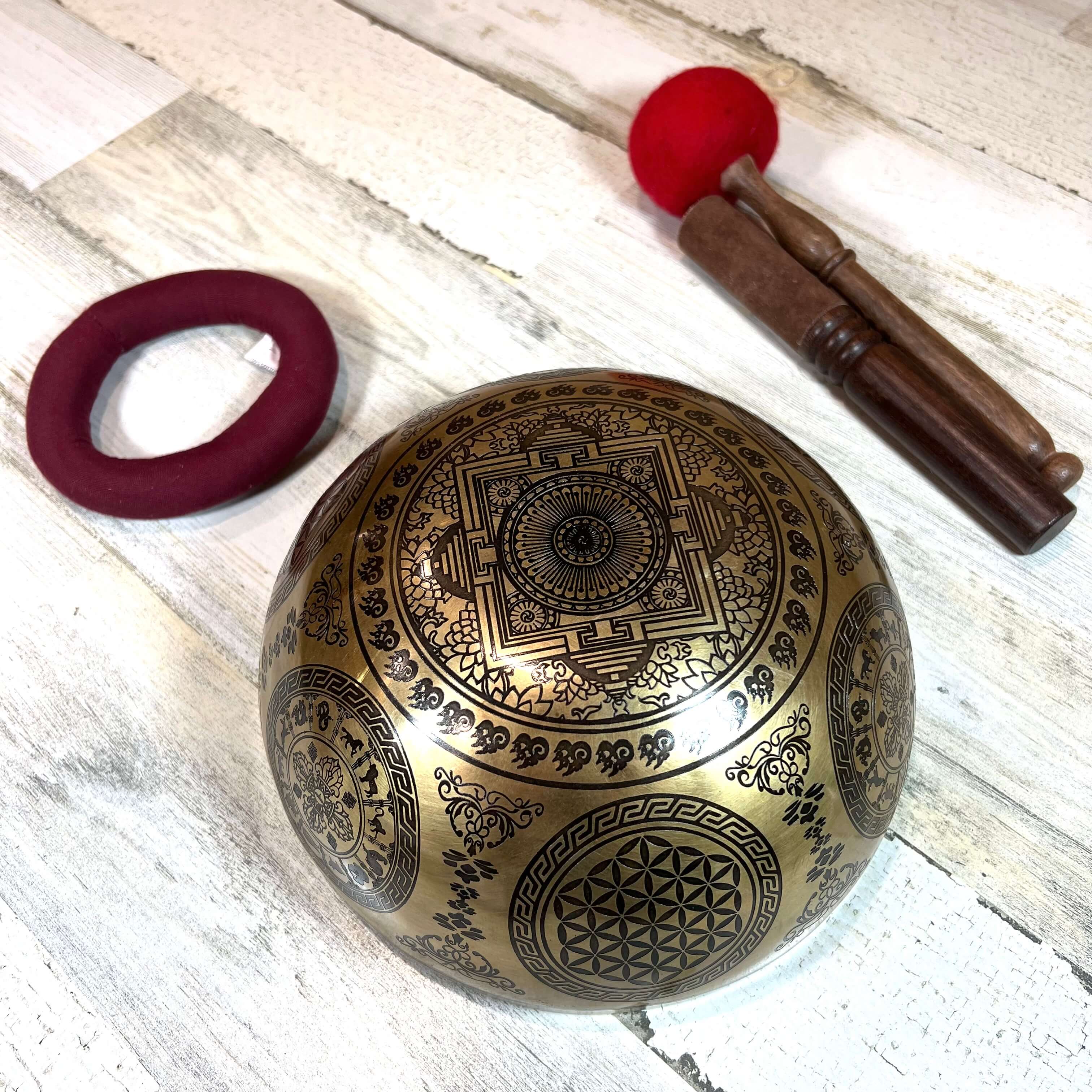 Tibetan Singing Bowl Bottom