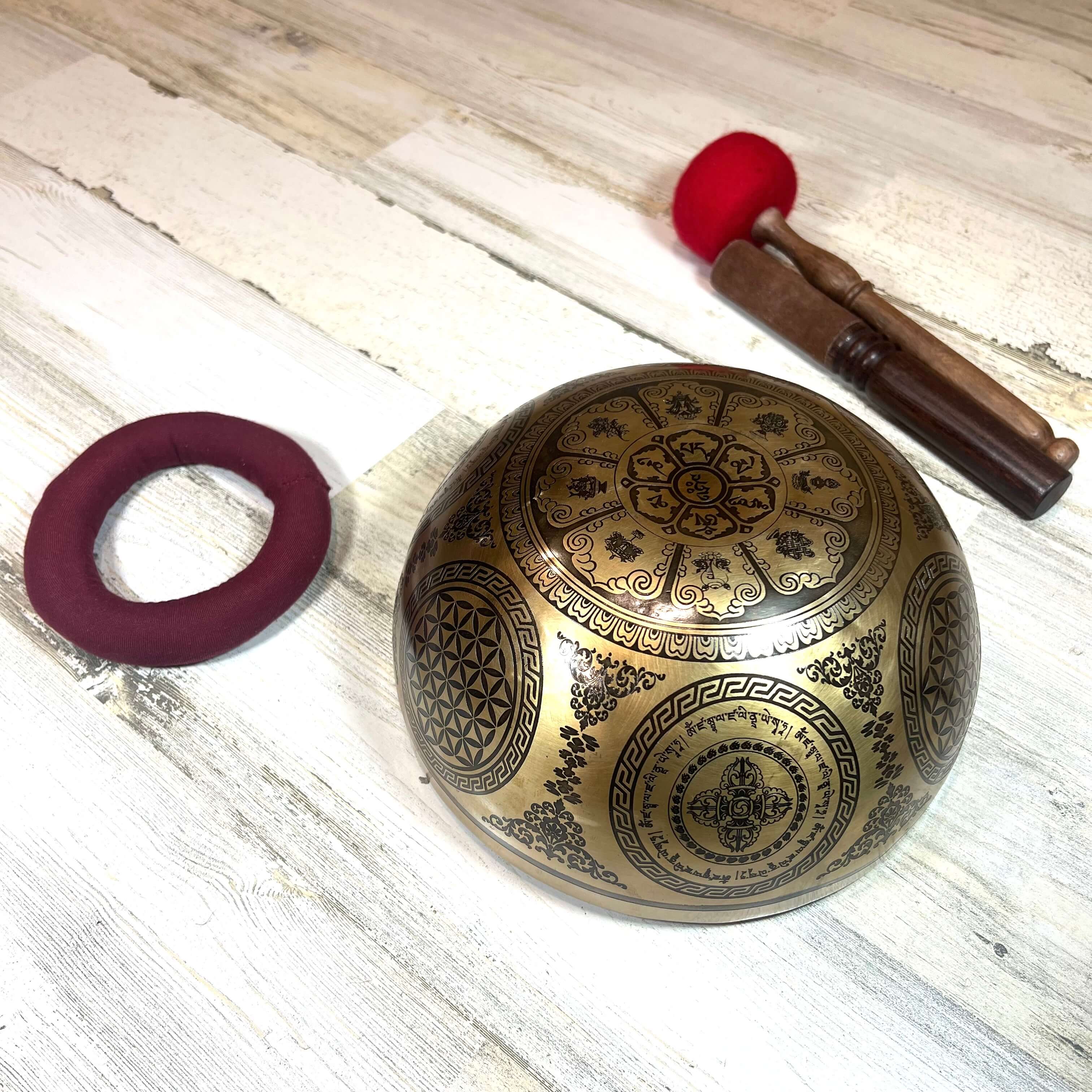 Tibetan Singing Bowl Bottom