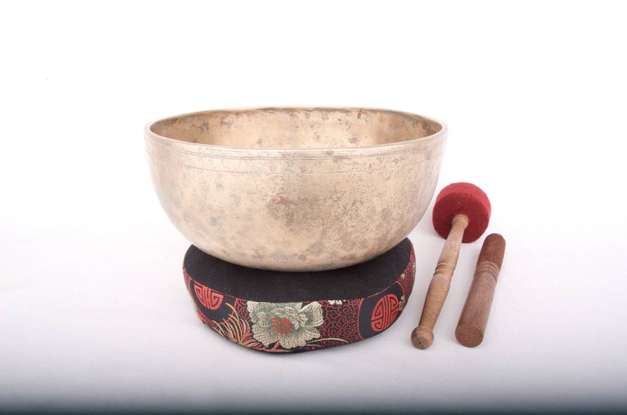 Large Antique Singing Bowl