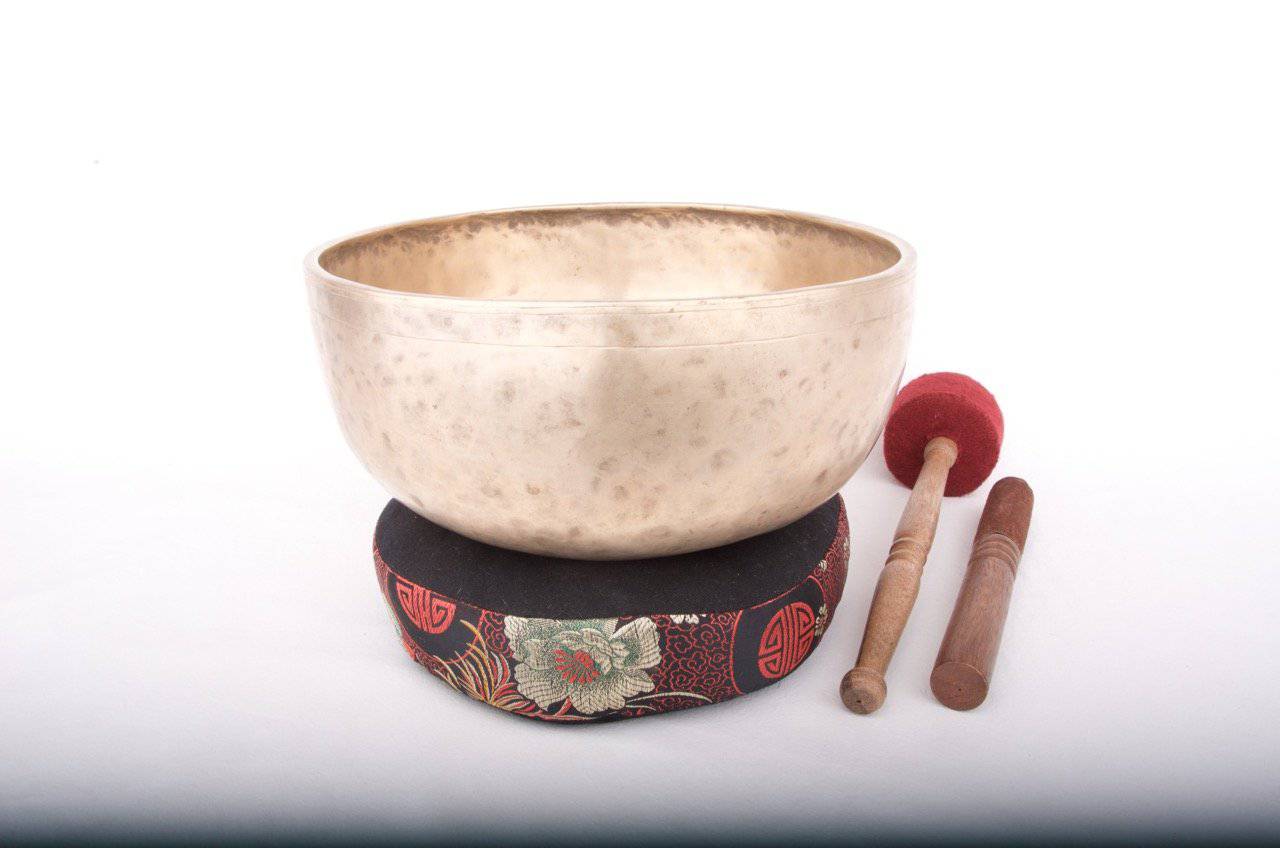 Large Antique Singing Bowl