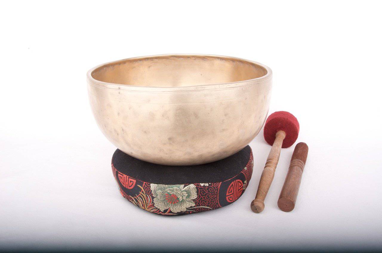 Large Antique Singing Bowl