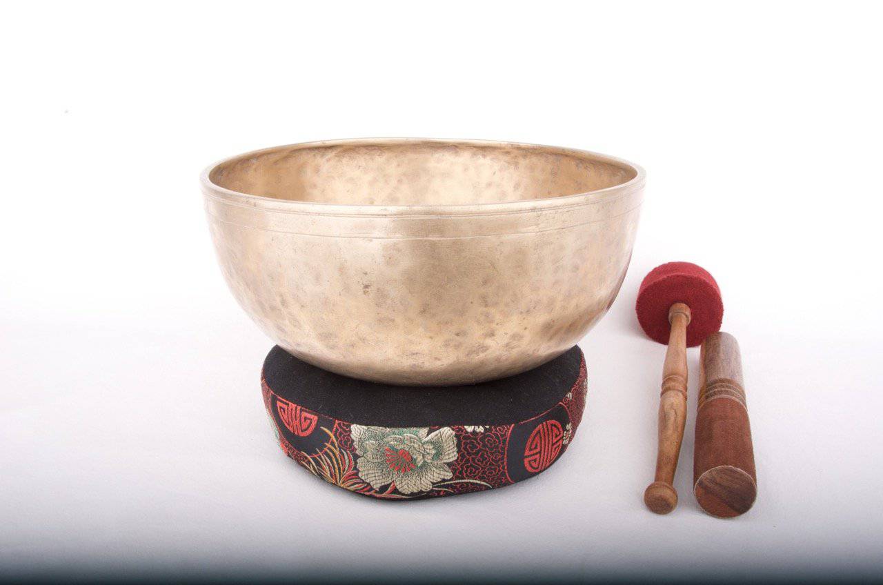 Large Antique Singing Bowl