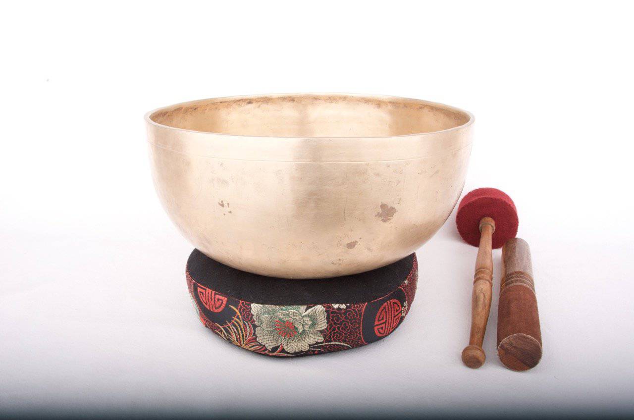 Large Antique Singing Bowl